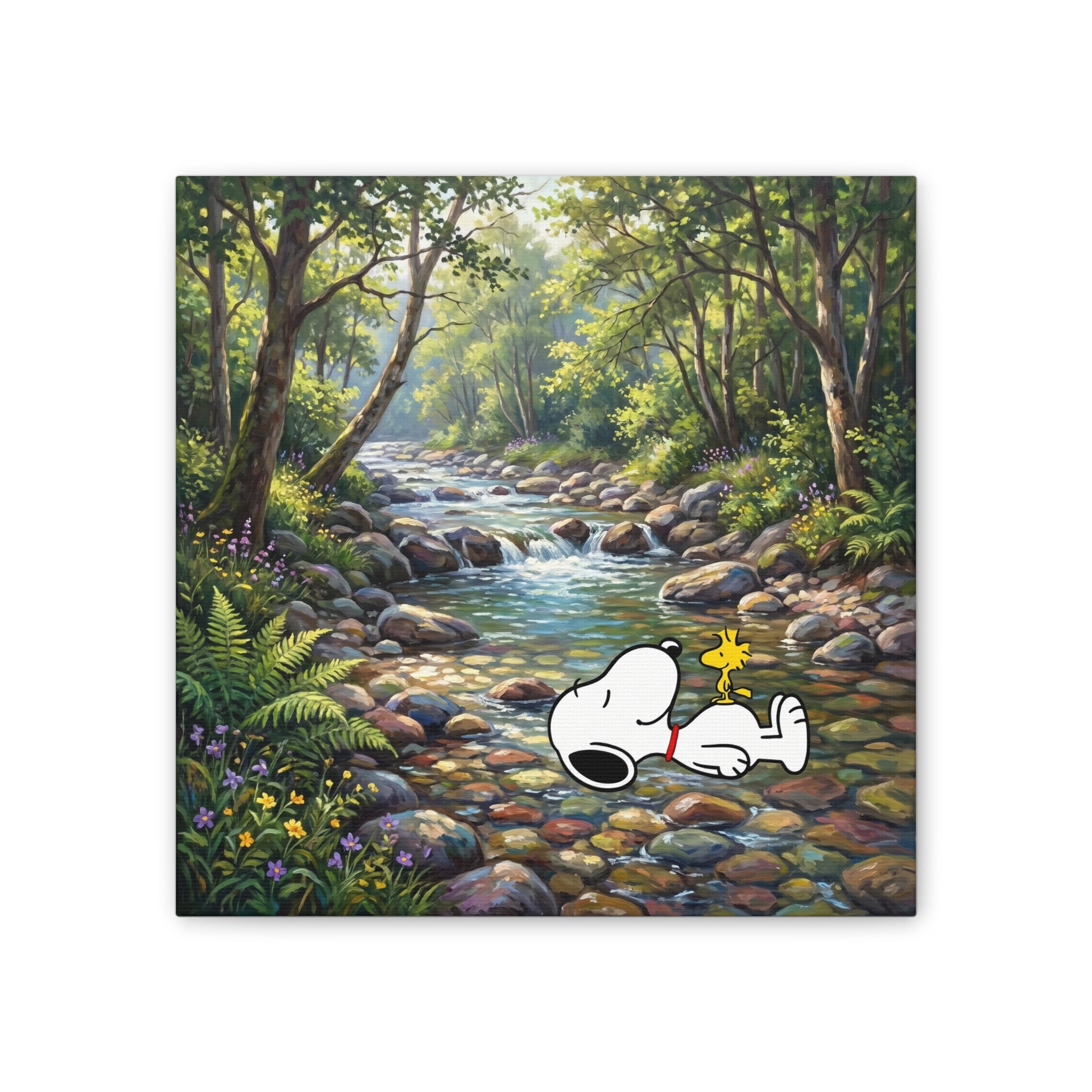 River Scene Canvas