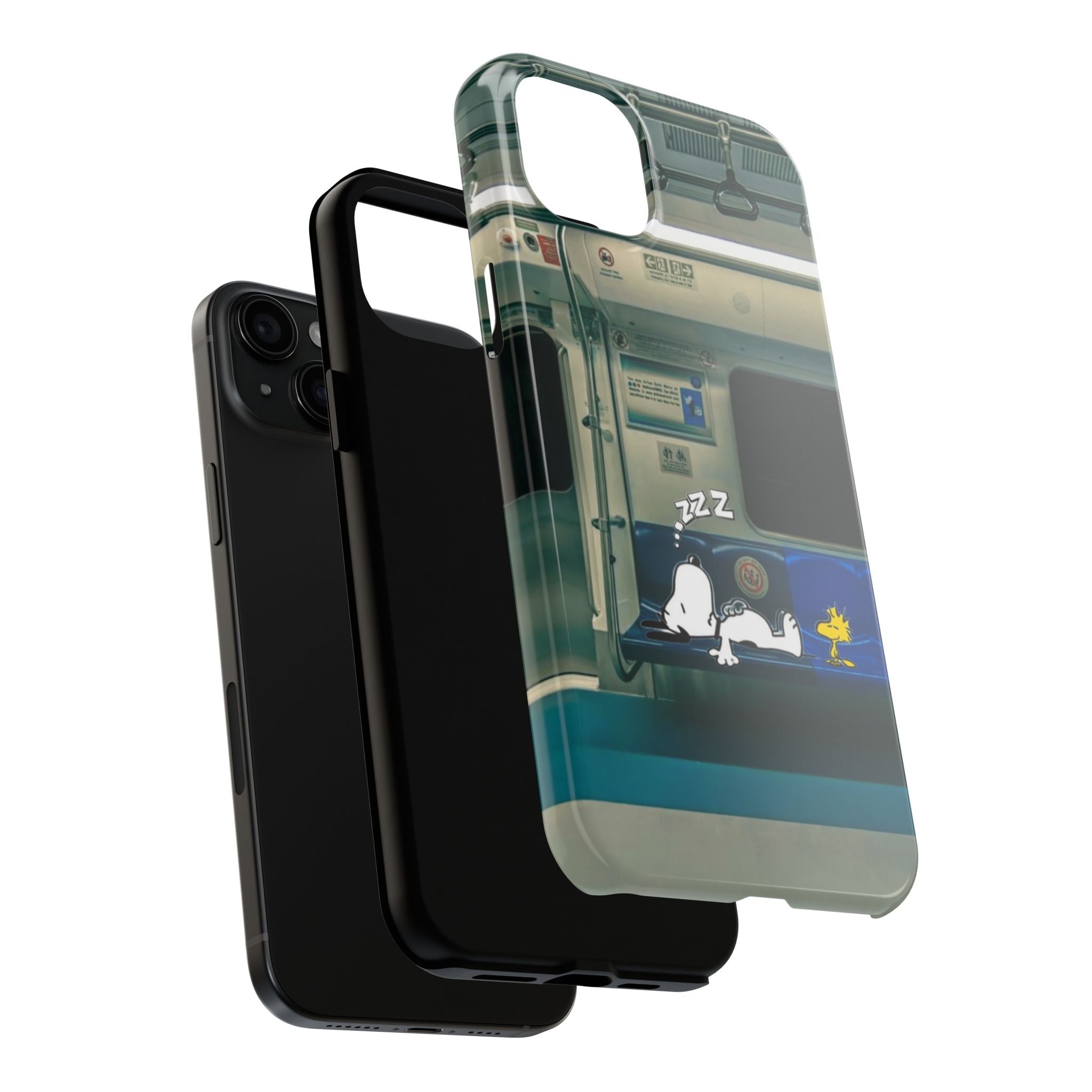 Subway Scene Phone Case