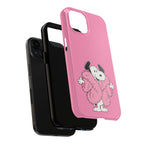 Pink Fuzzy Coat Case