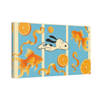 Goldfish Swim Canvas