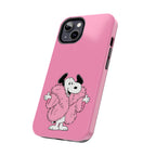 Pink Fuzzy Coat Case