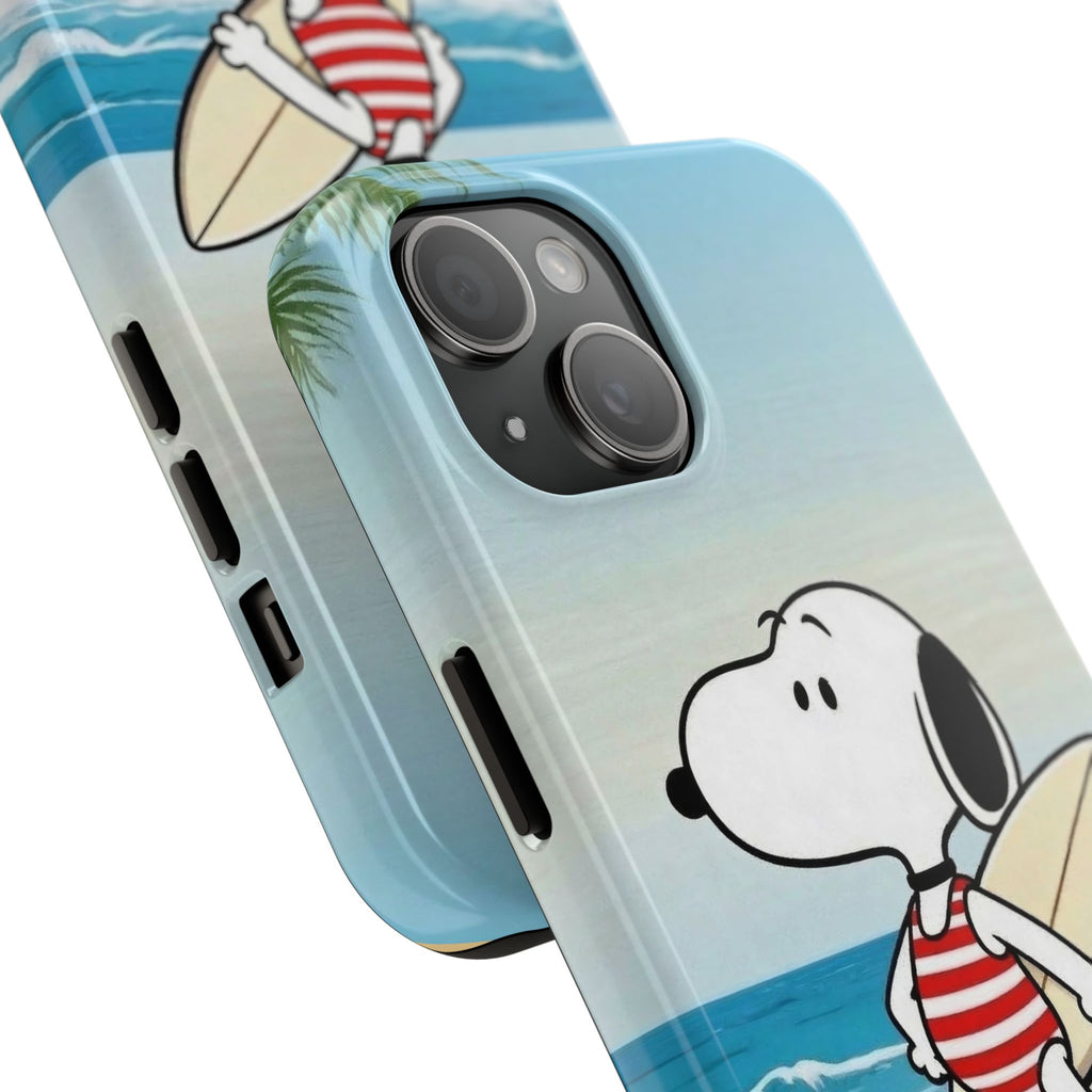 Beach Cartoon Surf Case