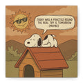 Doghouse Quote Canvas