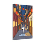 Rainy Night Alley Canvas