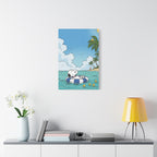 Inner Tube Float Canvas