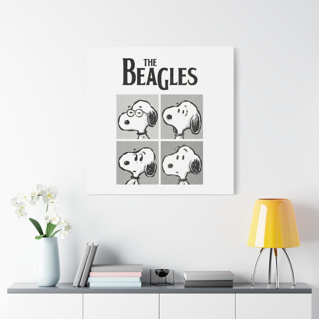The Beagles Pop Canvas