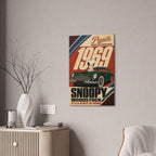 Woodstock 1969 Poster Canvas