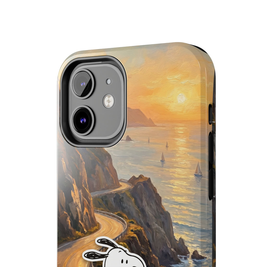 Snoopy Woodstock Bicycle Phone Case