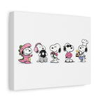 Snoopy Lineup Canvas