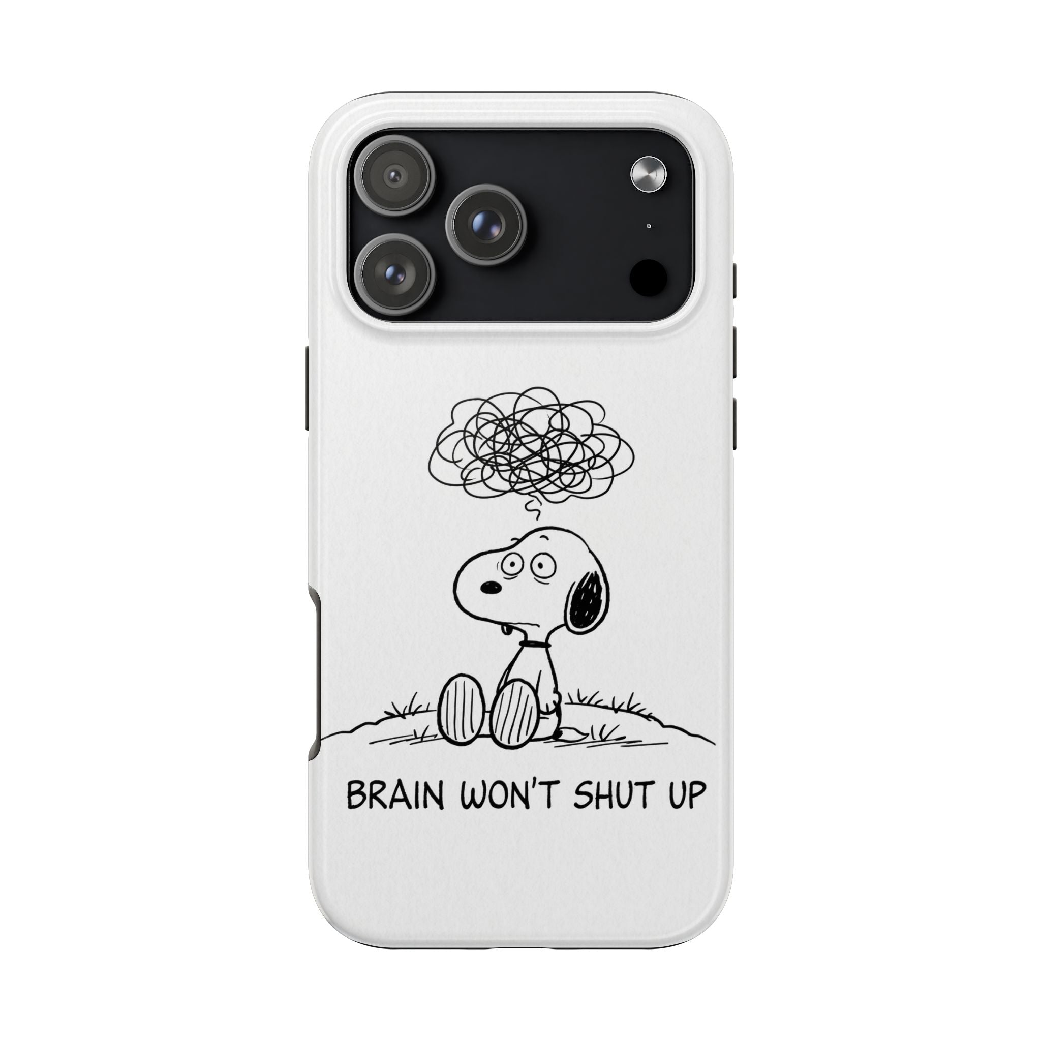 Snoopy Anxiety Phone Case