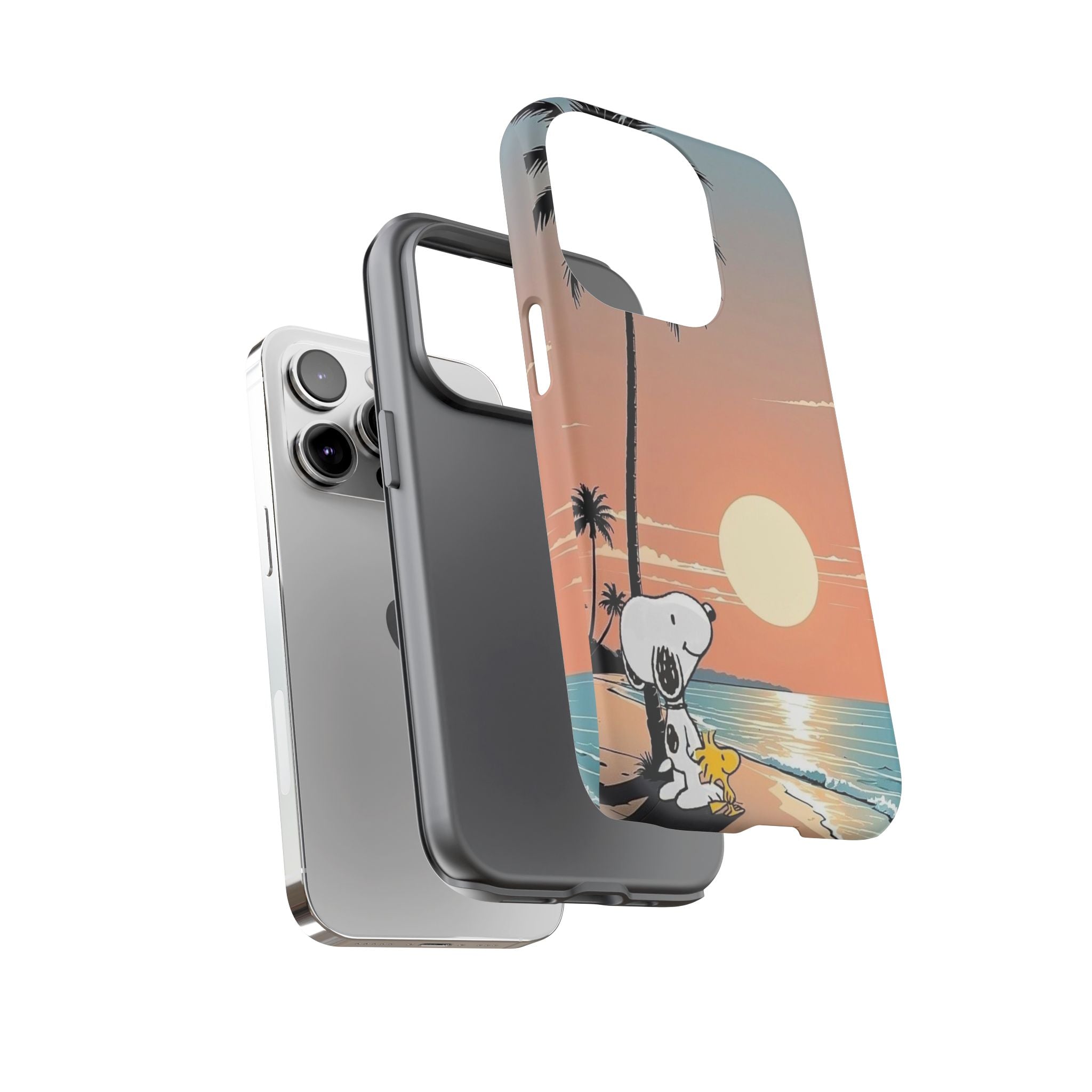 Snoopy Beach Sunset Phone Case