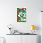 Snoopy Parachute Canvas