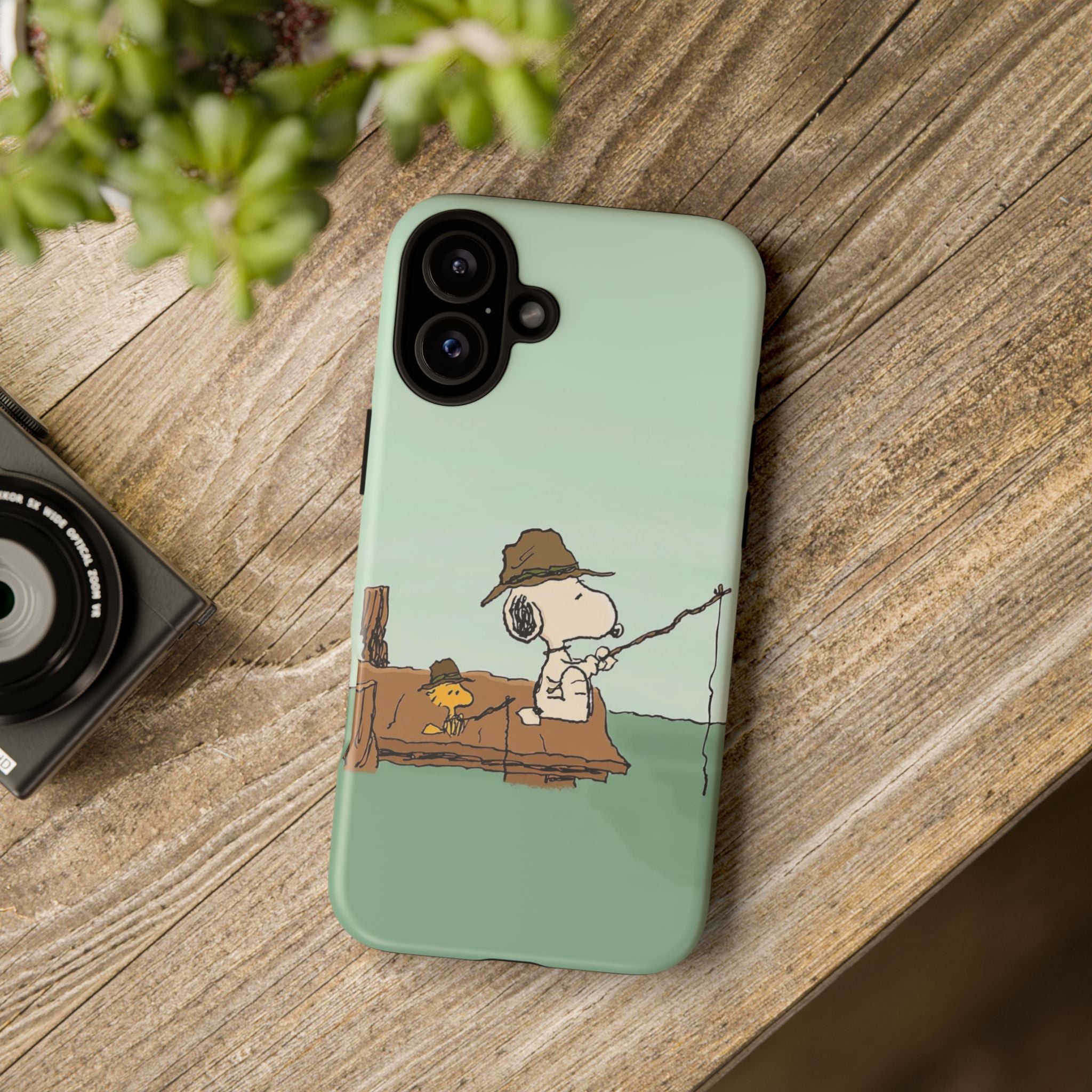 Snoopy Fishing Phone Case