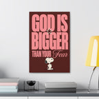 God Is Bigger Canvas