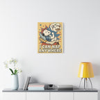 I Can Nap Anywhere Canvas