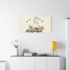 Peanuts Gang Laughing Canvas