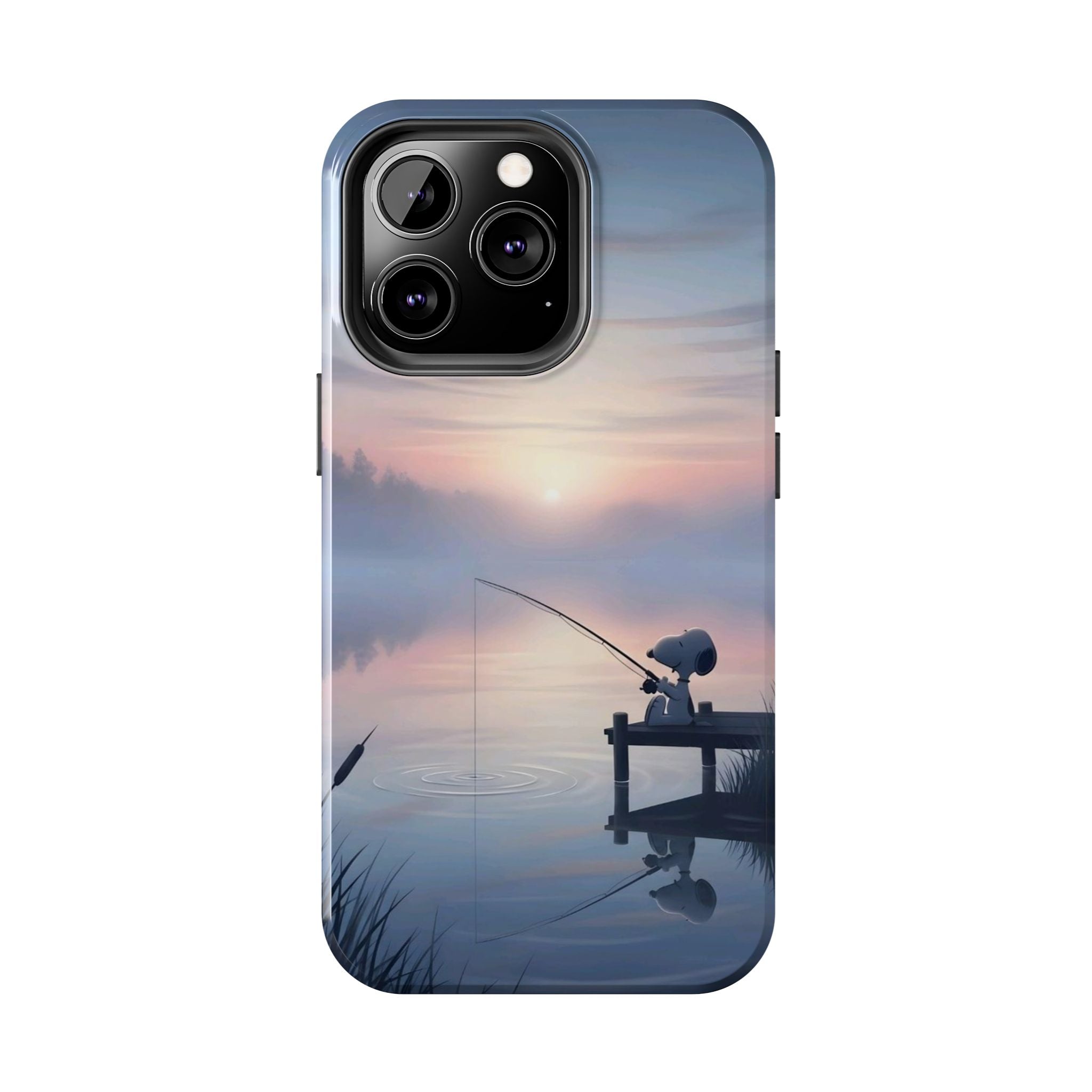 Sunset Fishing Phone Case