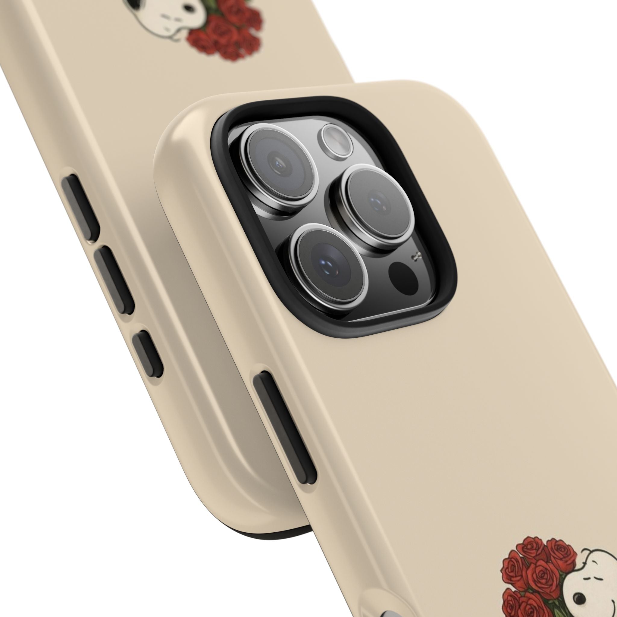 Snoopy Roses Phone Case