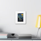 Snoopy Paris Autumn Canvas