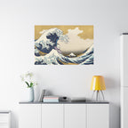 Great Wave Mashup Canvas