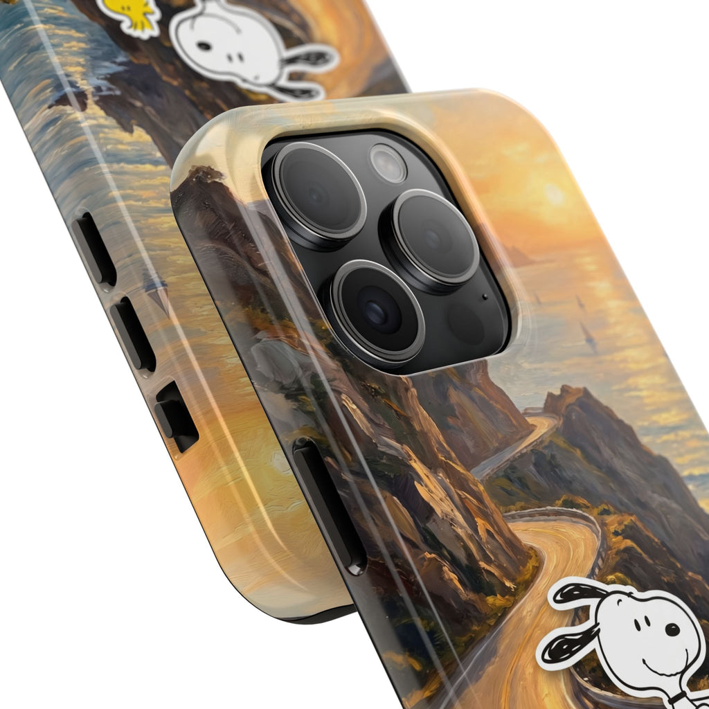 Snoopy Woodstock Bicycle Phone Case