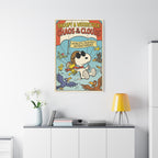 Chaos In Clouds Canvas