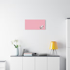 Snoopy on Laptop Canvas