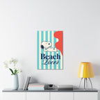 Snoopy Beach Lover Canvas