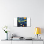 Snoopy Paris Autumn Canvas