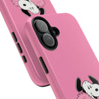 Pink Fuzzy Coat Case