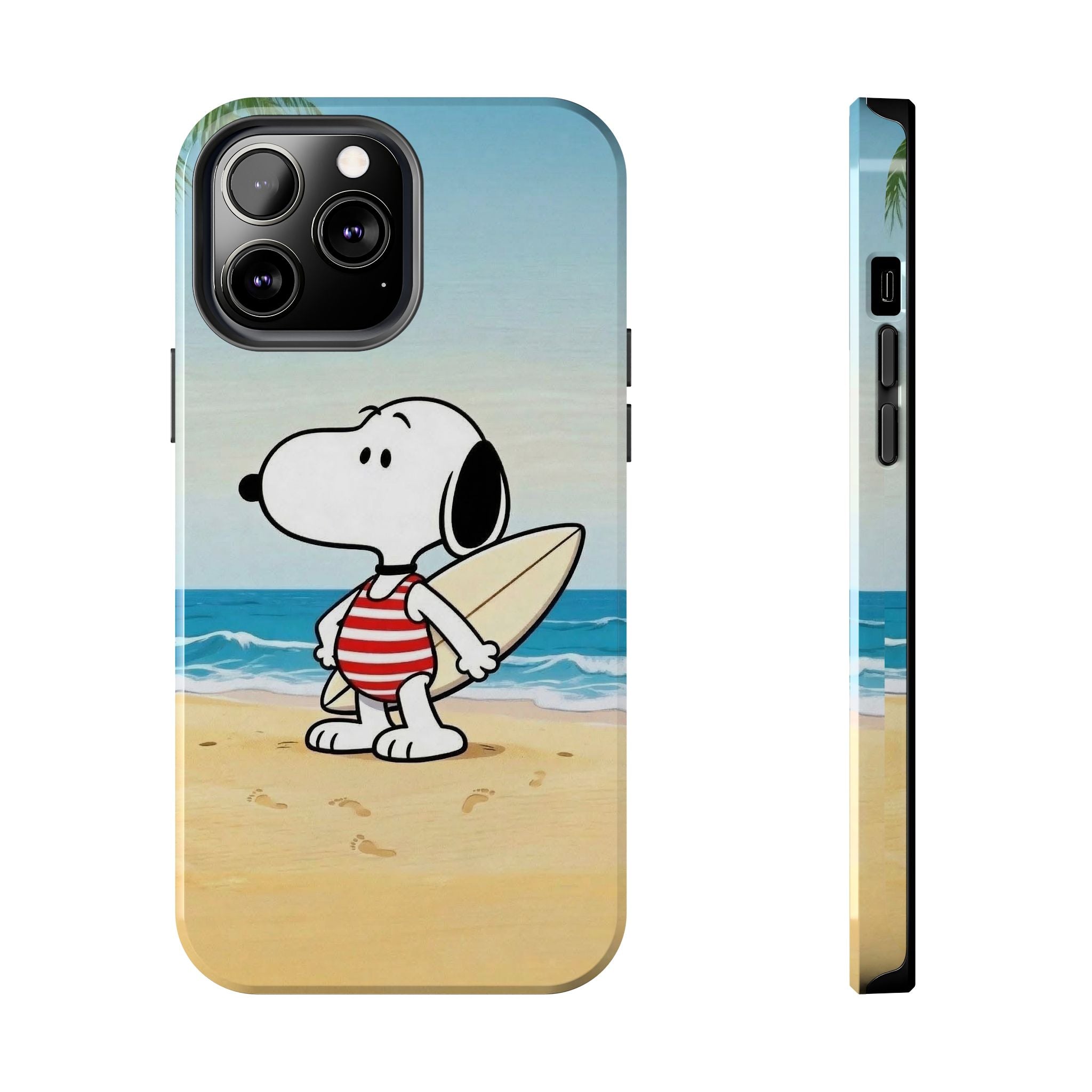 Beach Cartoon Surf Case