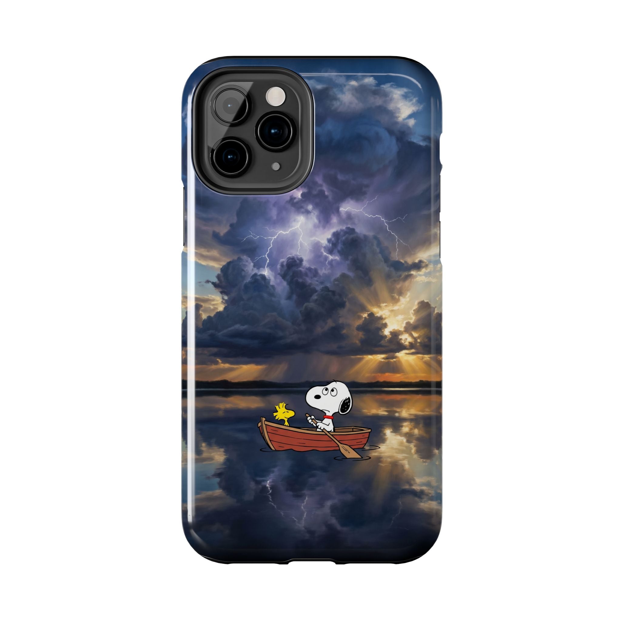 Stormy Rowboat Phone Case