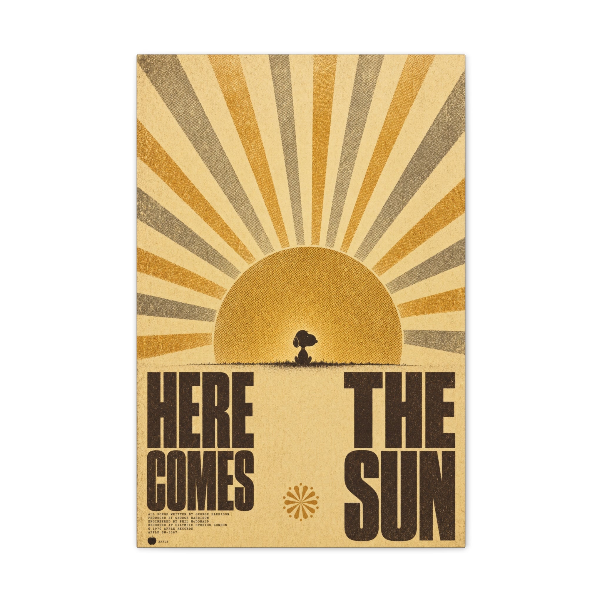 Here Comes The Sun Canvas