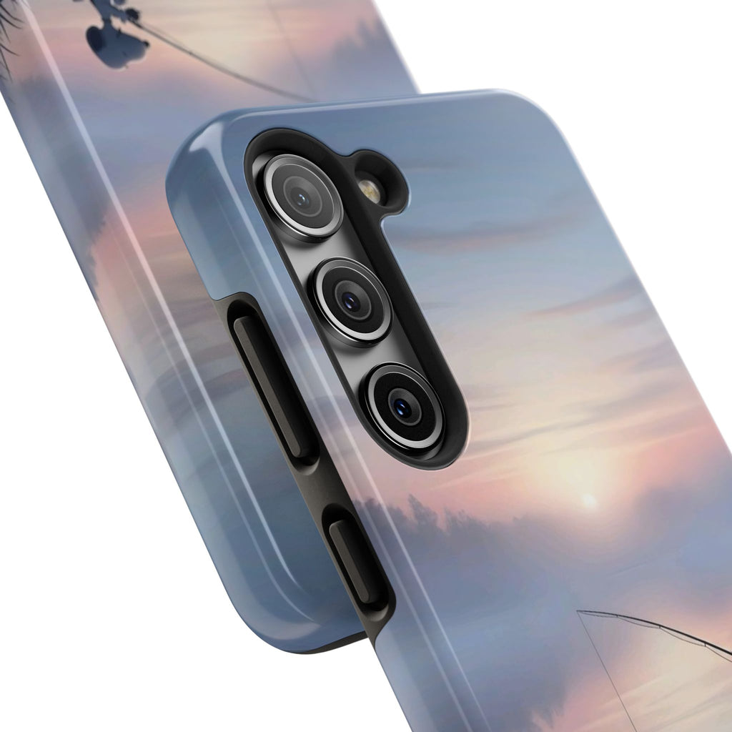 Sunset Fishing Phone Case