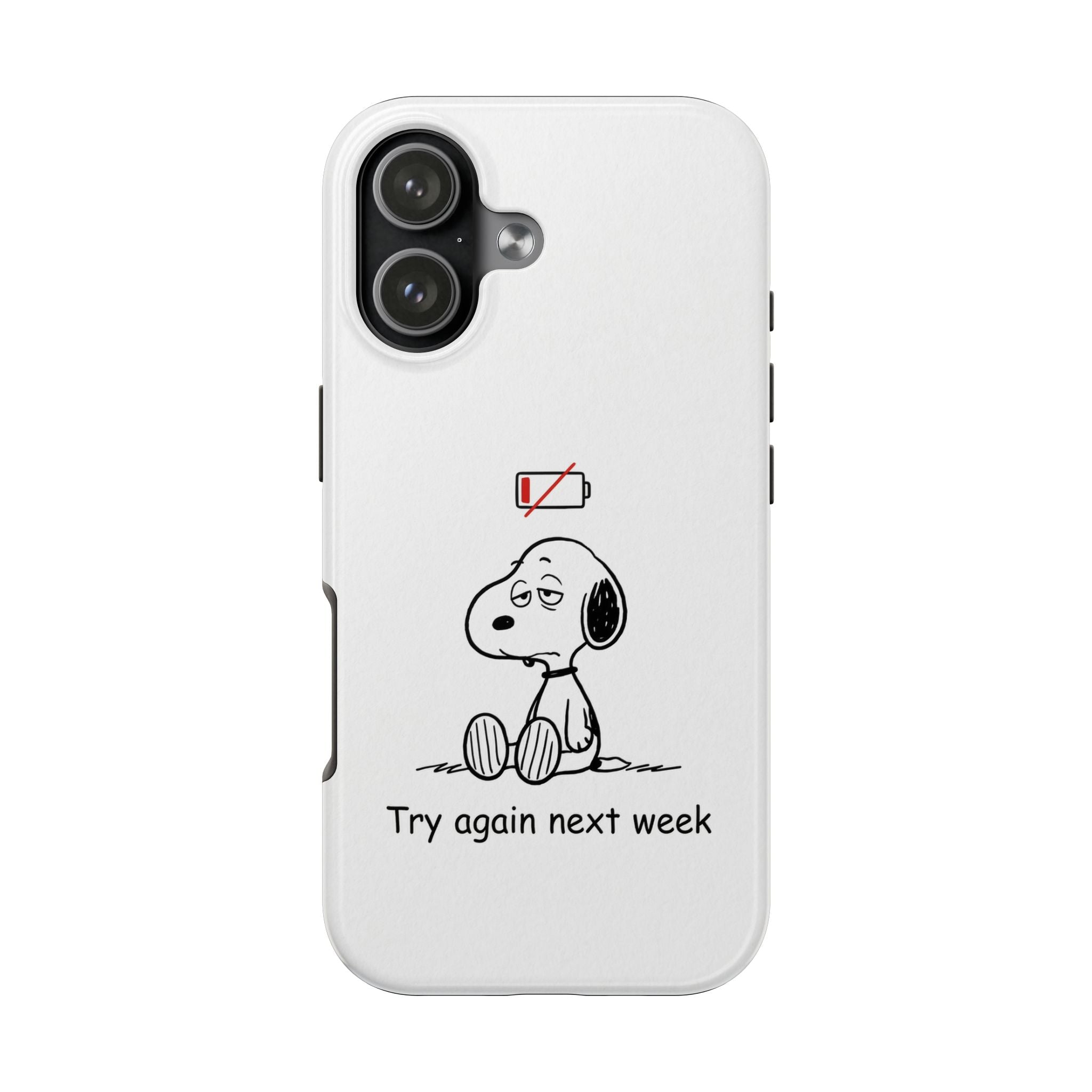Low Battery Phone Case