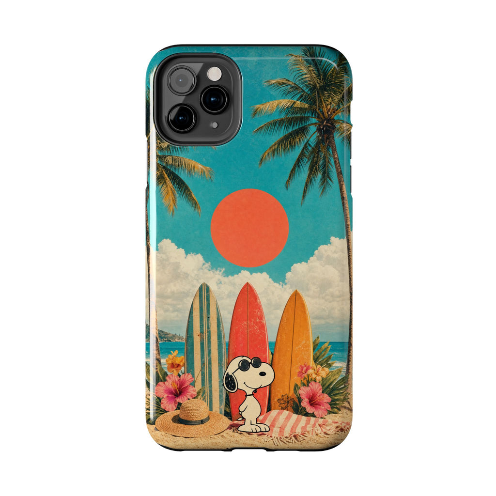 Retro Beach Sun Case