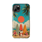 Retro Beach Sun Case