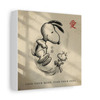 Zen Snoopy Woodstock Canvas
