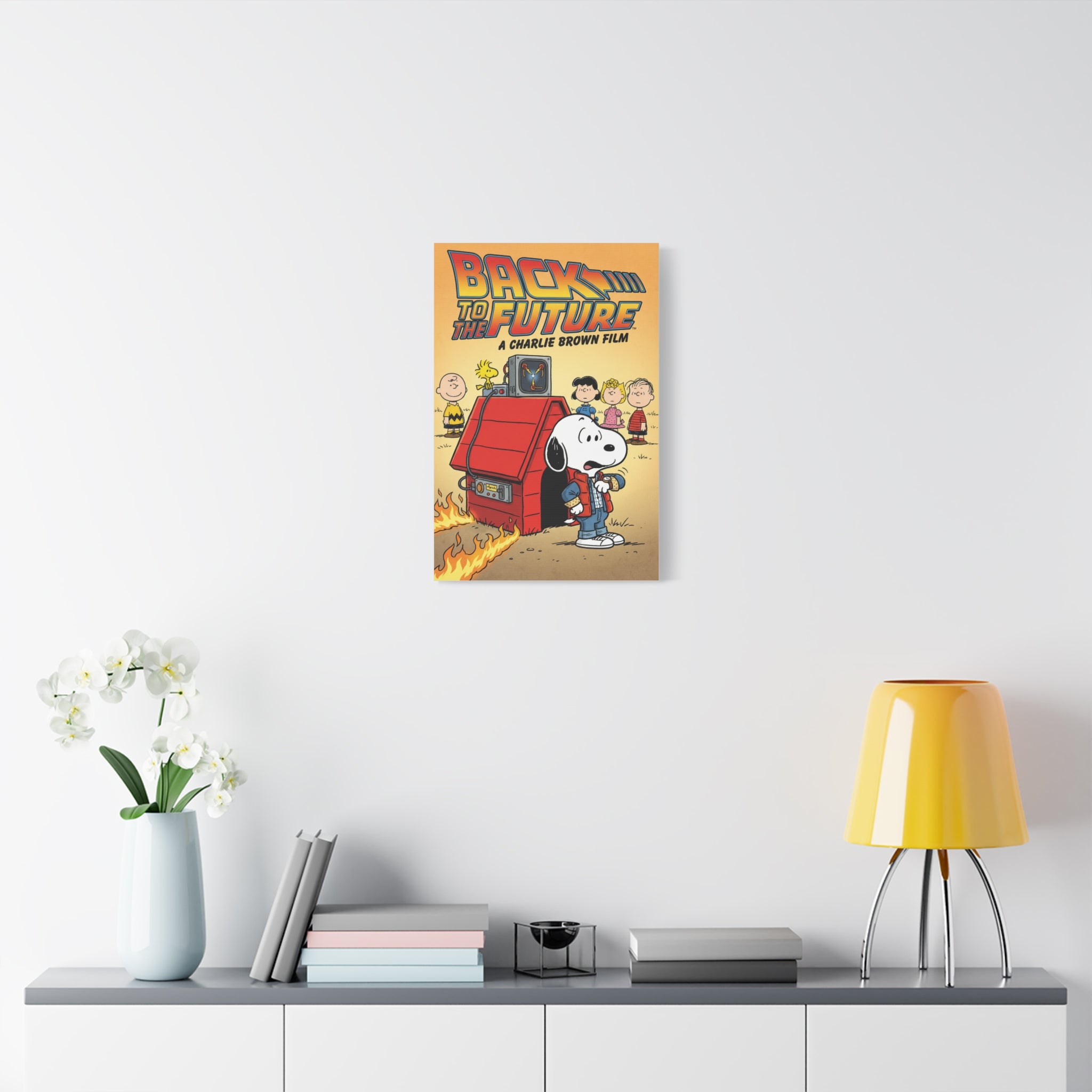 Back To The Future Canvas