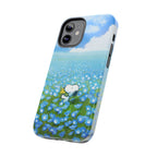 Blue Flower Field Case