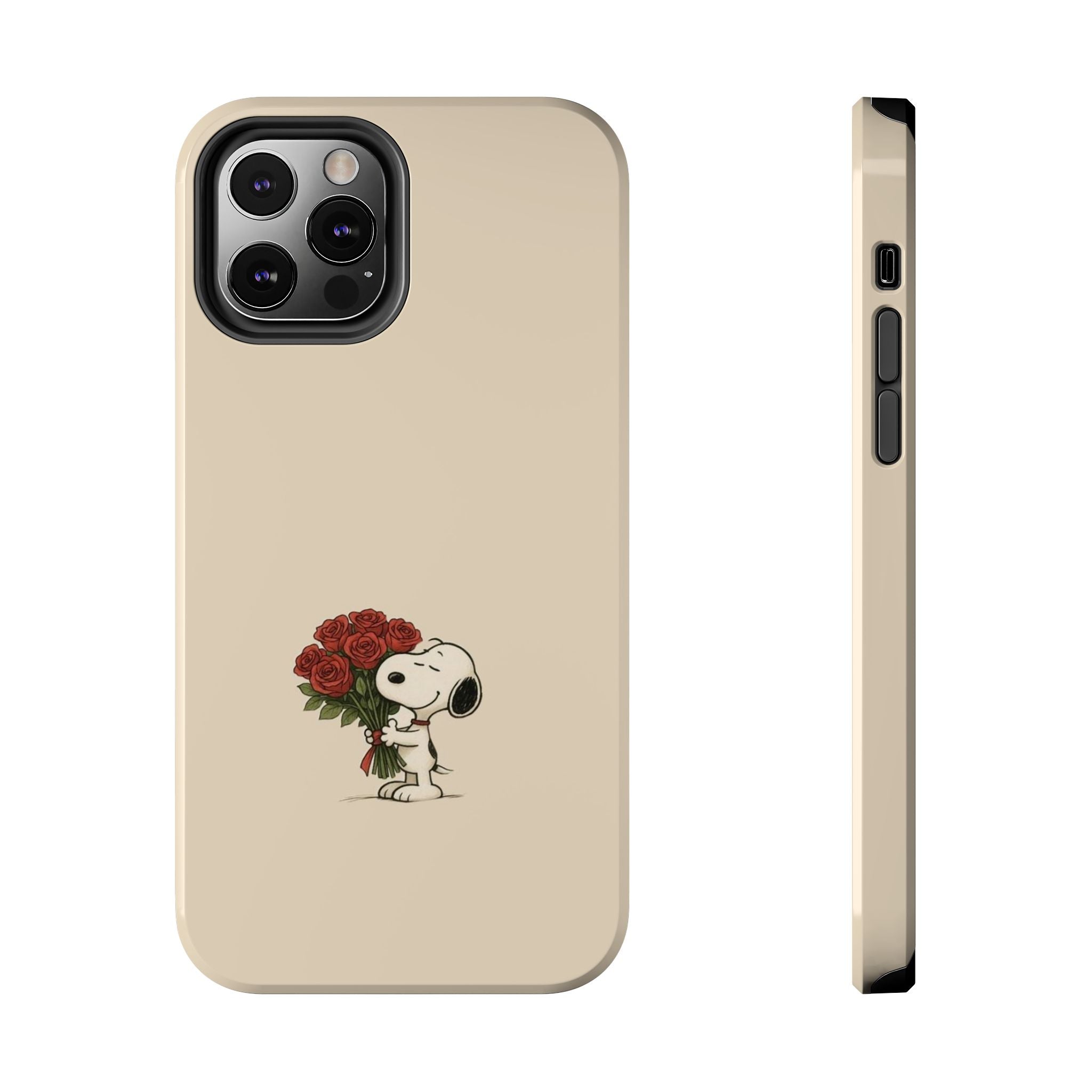 Snoopy Roses Phone Case