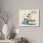 Woodstock On Wave Canvas