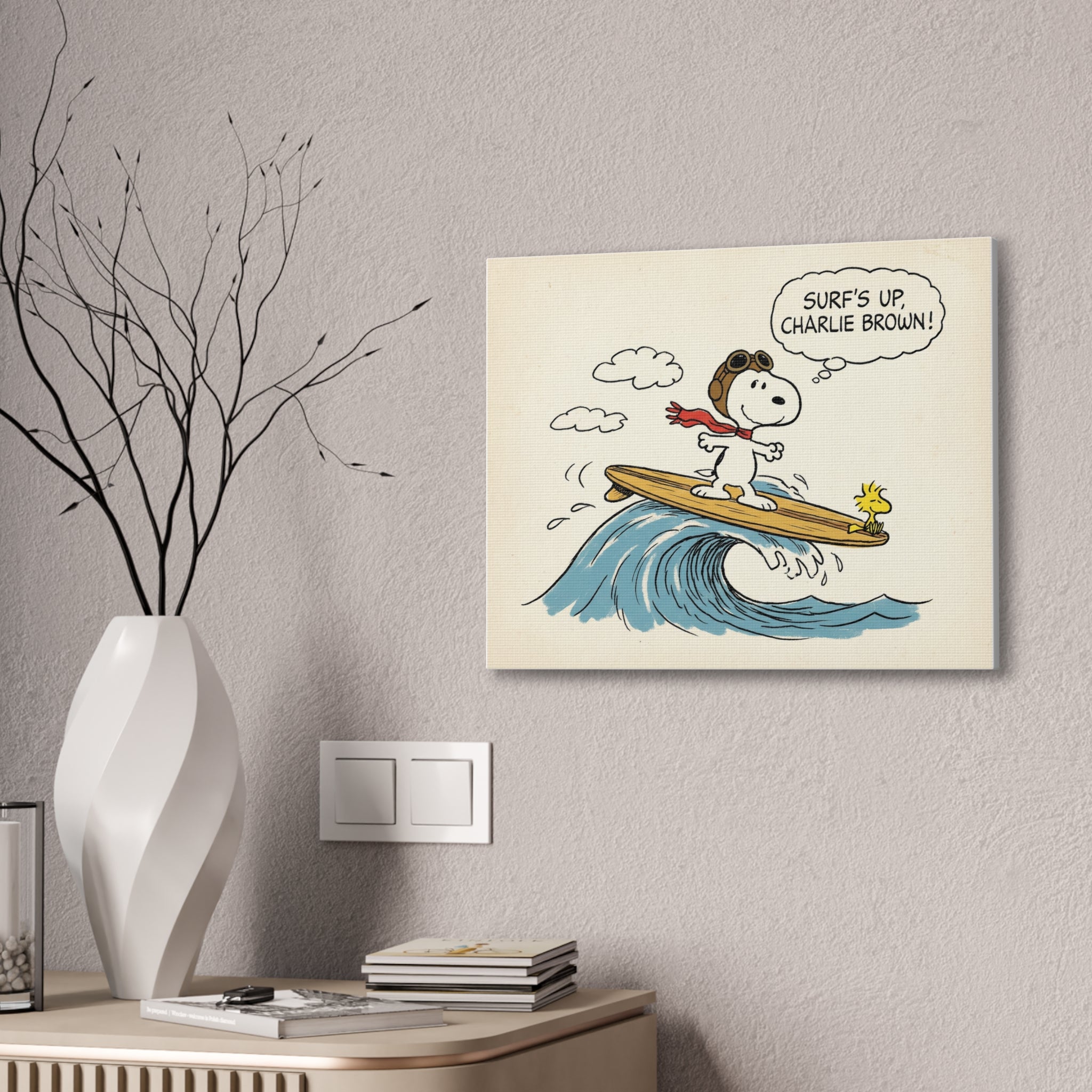 Woodstock On Wave Canvas
