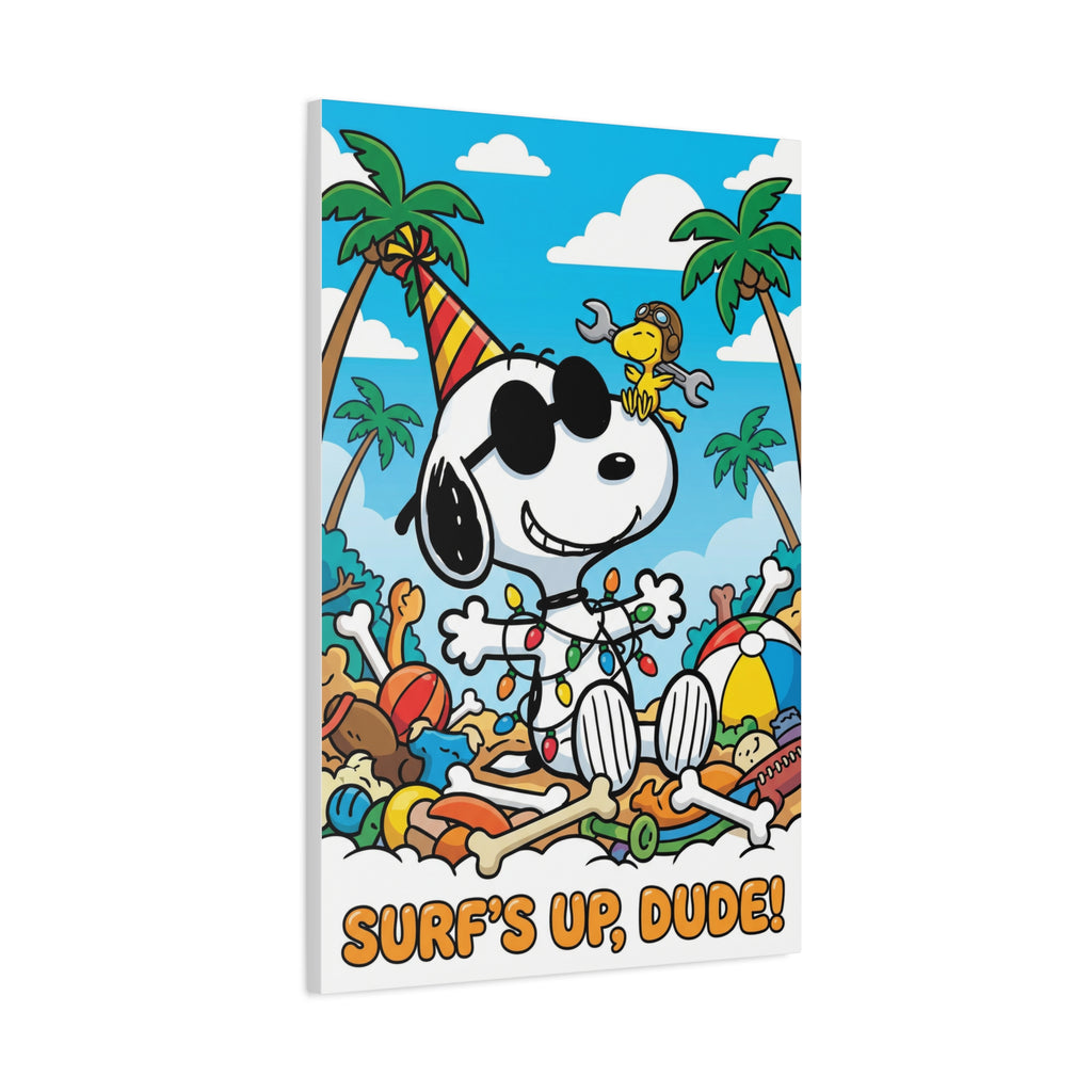 Snoopy Sailing Day Canvas