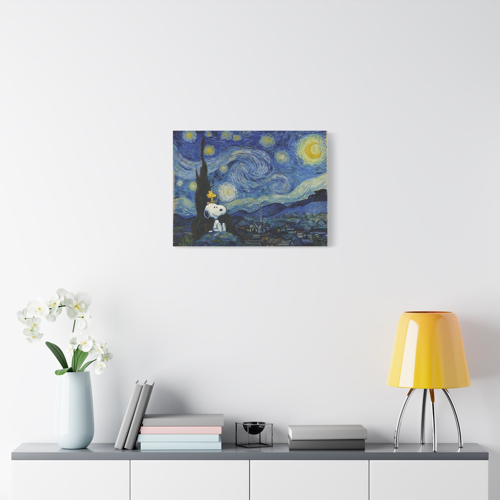 Woodstock Starry Night Canvas