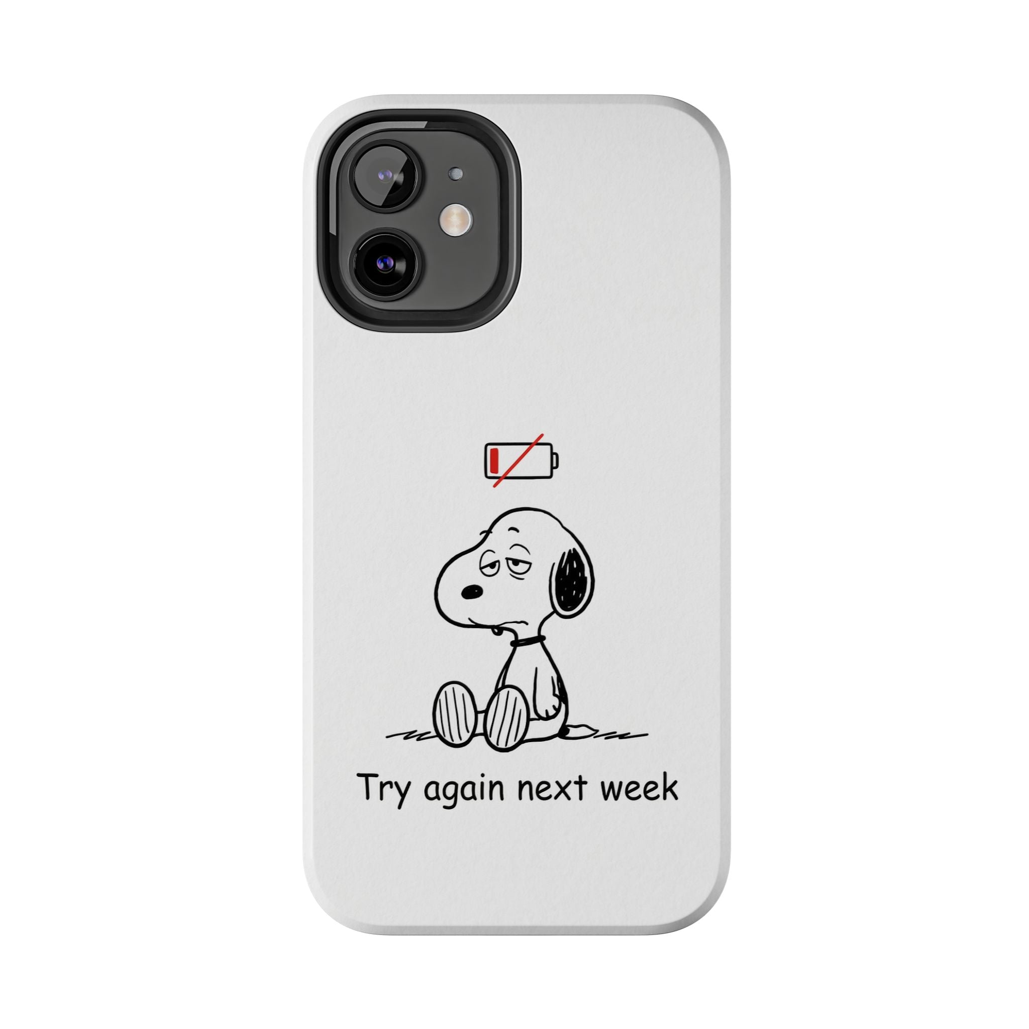 Low Battery Phone Case