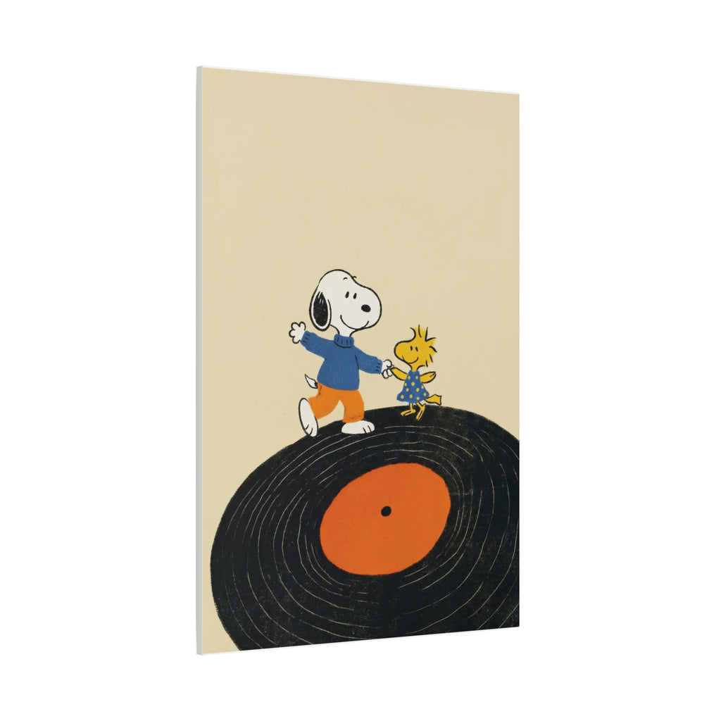 Dancing On Vinyl Canvas