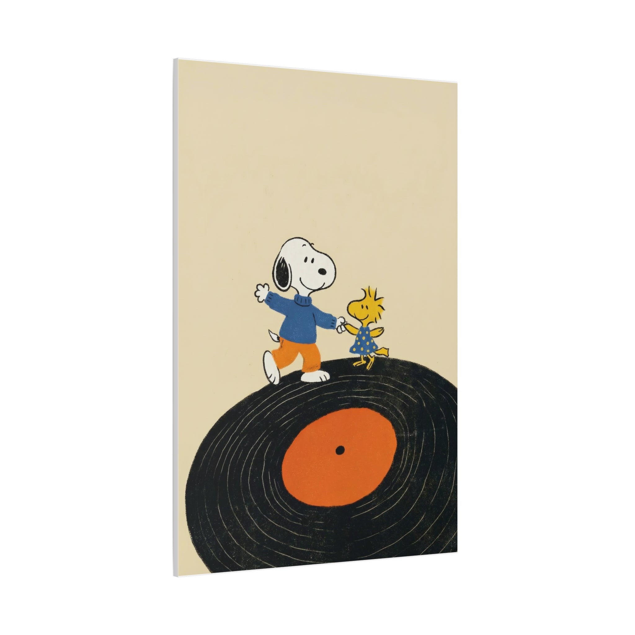 Dancing On Vinyl Canvas