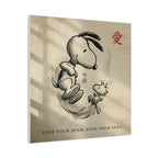 Zen Snoopy Woodstock Canvas