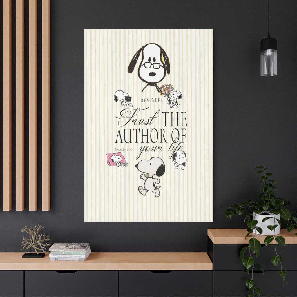 Author Of Your Life Canvas